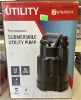 Submersible Utility Pump 1/6 Hp