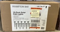 Hampton Bay 10 Pack Solar Path Lights