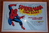 Spider-man sign.