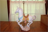 19 INCH HIGH CAROUSEL PIECE U.S.A.