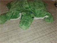 Kid's alligator pillow
