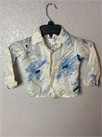 Vintage Youth Boys 70’s Polyester Shirt