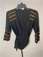 Vintage 1970s 1980s Wrap Long Sleeve Shirt