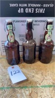 Grolsch Beer Bottles 3 In Lot