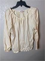 Vintage 1970s Elles Belles Peasant Top