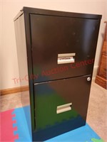 steel works 2 drawer file cabinet