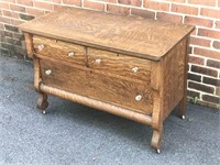 Antique 3 Drawer Dresser/Dry Sink/Buffet NICE!