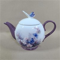 Blossoms & Butterflies Decorative Teapot
