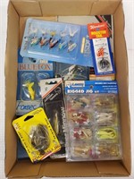 Tray Lot of Fishing Lures