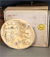 Adoration of the Magi 3D Alabaster Plate