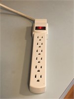 6 Outlet Power Cord w/Surge Protector