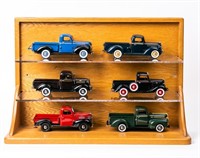Danbury Mint Truck Models with Display