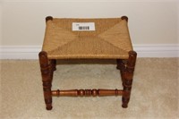 woven foot stool