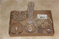 lot of glassware