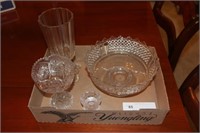 lot of glassware