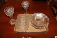 lot of glassware