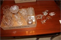 lot of misc glassware