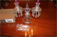 glass candle holder