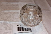 rose bowl - cut crystal