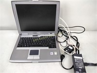 Dell Latitude D510 laptop - powers up, password