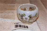 rose bowl - Fenton glass
