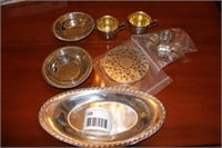 set of silver plated items