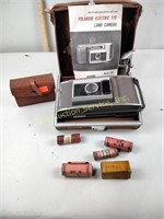 Polaroid electric eye land camera with manual and