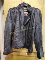 Calvin Klein leather jacket, size XL minor