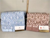 Jacquard  blankets, new with tags (2)