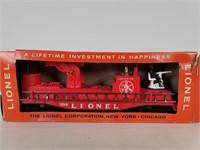 Lionel Boxed 3512 Operating Fireman & Ladder Car