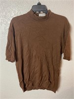 Vintage Ban Lon by Garan Short Sleeve Shirt Brown