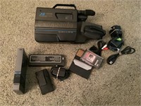 Panasonic VCR recorder and accessories