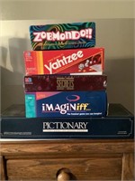 5 - assorted board games