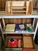 Desktop organizer and office supplies