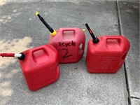 3 - gas cans