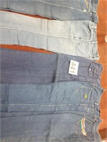 Vintage womens regular cut jeans sizes 6/7  7/8 &