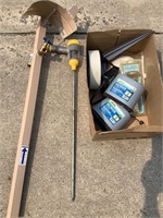Assorted lawn watering items