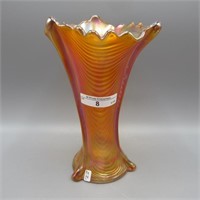 Nwood Drapery vase-7.25" bright mari.-toes ok