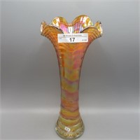 Imp. Ripple vase-10.5" mari.