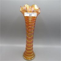 Imp. Ripple vase-11.25" mari.