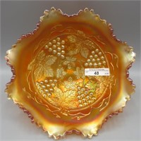 Fenton 8" mari. G & C ball footed bowl