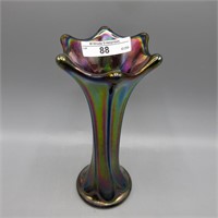 Imp. 6.5" elec. purple Morning Glory vase