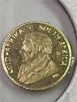 Gold Mini Krugerrand Coin