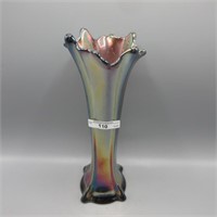 Mburg 10.25" purple Four Pillar vase