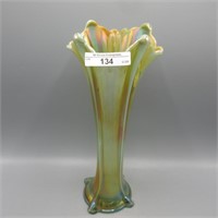 Nwood 10.5" AO Four Pillar vase w/Rib int.