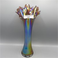 Imp. Freefold vase-11.75" lavender