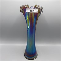 Imp. Freefold vase-11.25" elec. purple