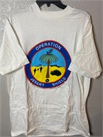 Vintage 1990 Operation Desert Shield Shirt
