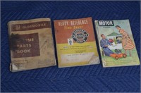 Lot of 3 Vintage Auto Manuals