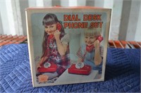 Dial Desk Phone Set Toy